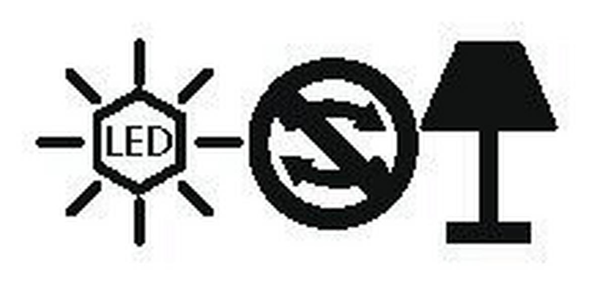 Sockelleuchte Riforano Schwarz/Weiß max. 5 Watt - Schwarz/Weiß, Design, Kunststoff/Metall (11/6/34cm) - Eglo