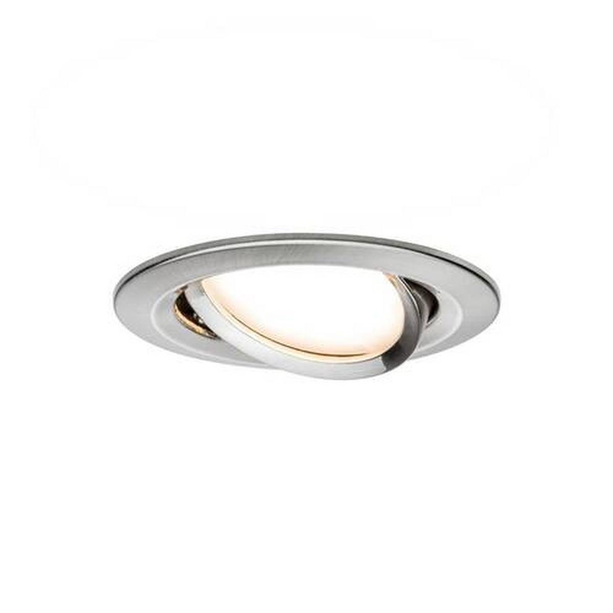 LED-Deckenleuchte Nova max. 3x 6,5 Watt - Alufarben, Basics, Metall (8,4cm) - Paulmann