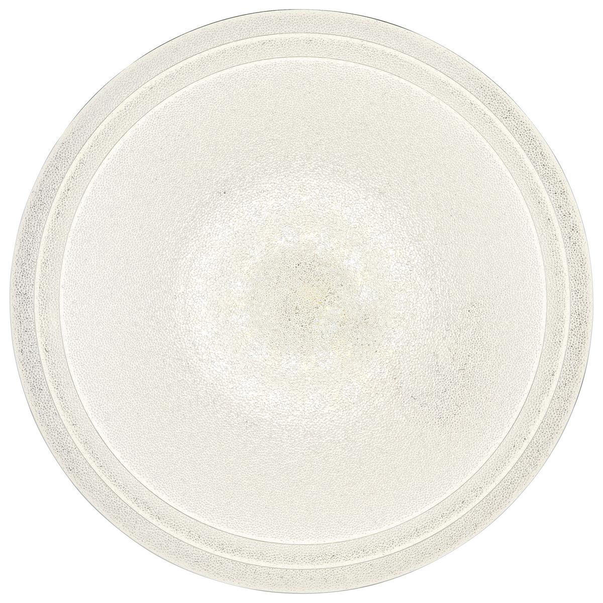 LED-DECKENLEUCHTE ALEY - Weiss/Opal, Basics, Kunststoff/Metall (40/9,5cm) - Globo
