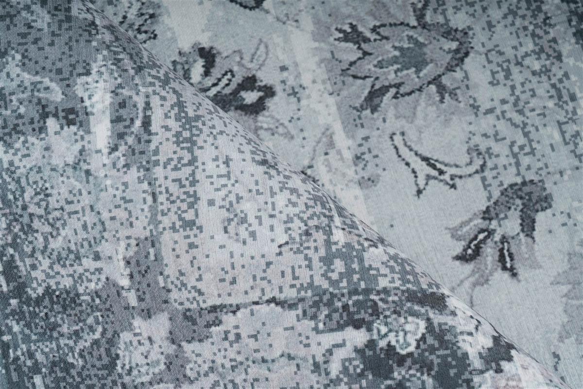 FLACHWEBETEPPICH GALAXY 1225 GRAU / BLAU - Blau/Grau, Basics, Textil (170/240cm) - Kayoom