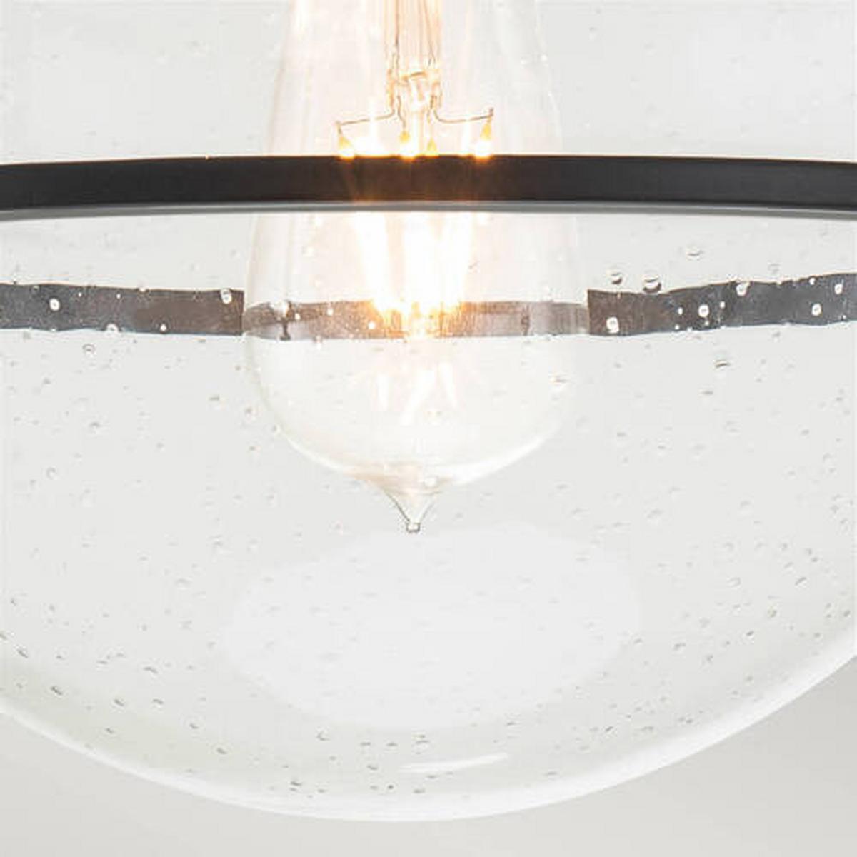 Stropna Svjetiljka Somerset - crna, Design, staklo/metal (28.2/31.8cm) - Elstead Lighting