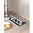 Steckdosenelement 079415 - Alufarben, ROMANTIK / LANDHAUS, Metall (26,3/14,5/17,6cm)