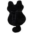 Fellkissen Kitty Schwarz - Schwarz, Trend, Textil (40/70cm) - Mömax modern living