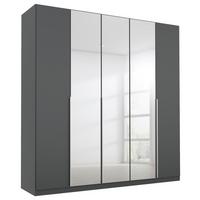 DULAP USI ROTATIVE ALABAMA - argintiu/gri, Modern, material pe bază de lemn (226/229/54cm) - Modern Living