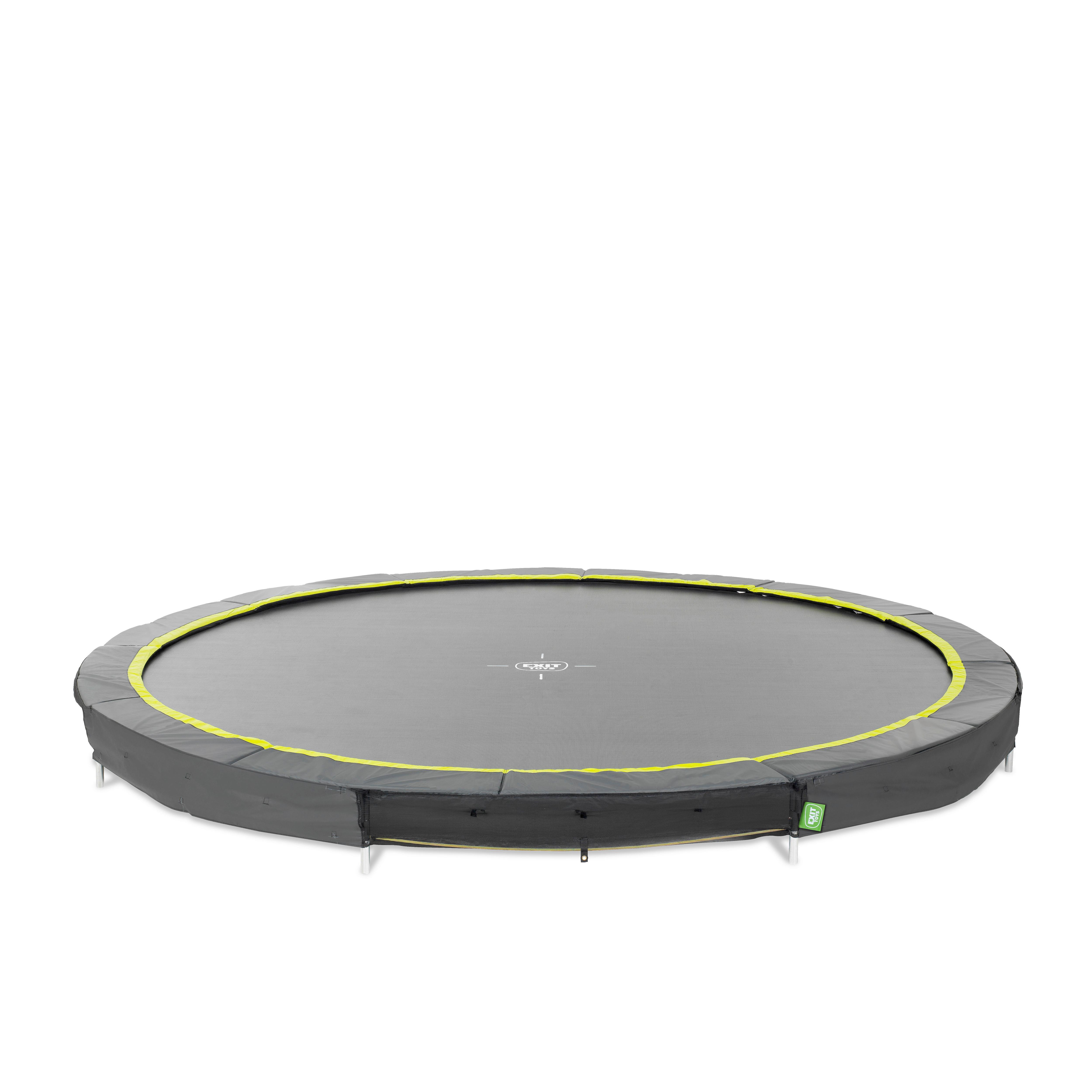 Trampolin Exit Silhouette, Ø 427cm - črna, Konvencionalno, kovina/umetna masa (427/20cm) - EXIT Toys