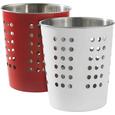Küchenutensilienhalter Conny - Edelstahlfarben, Metall (12,5/14,3cm) - MÖMAX modern living