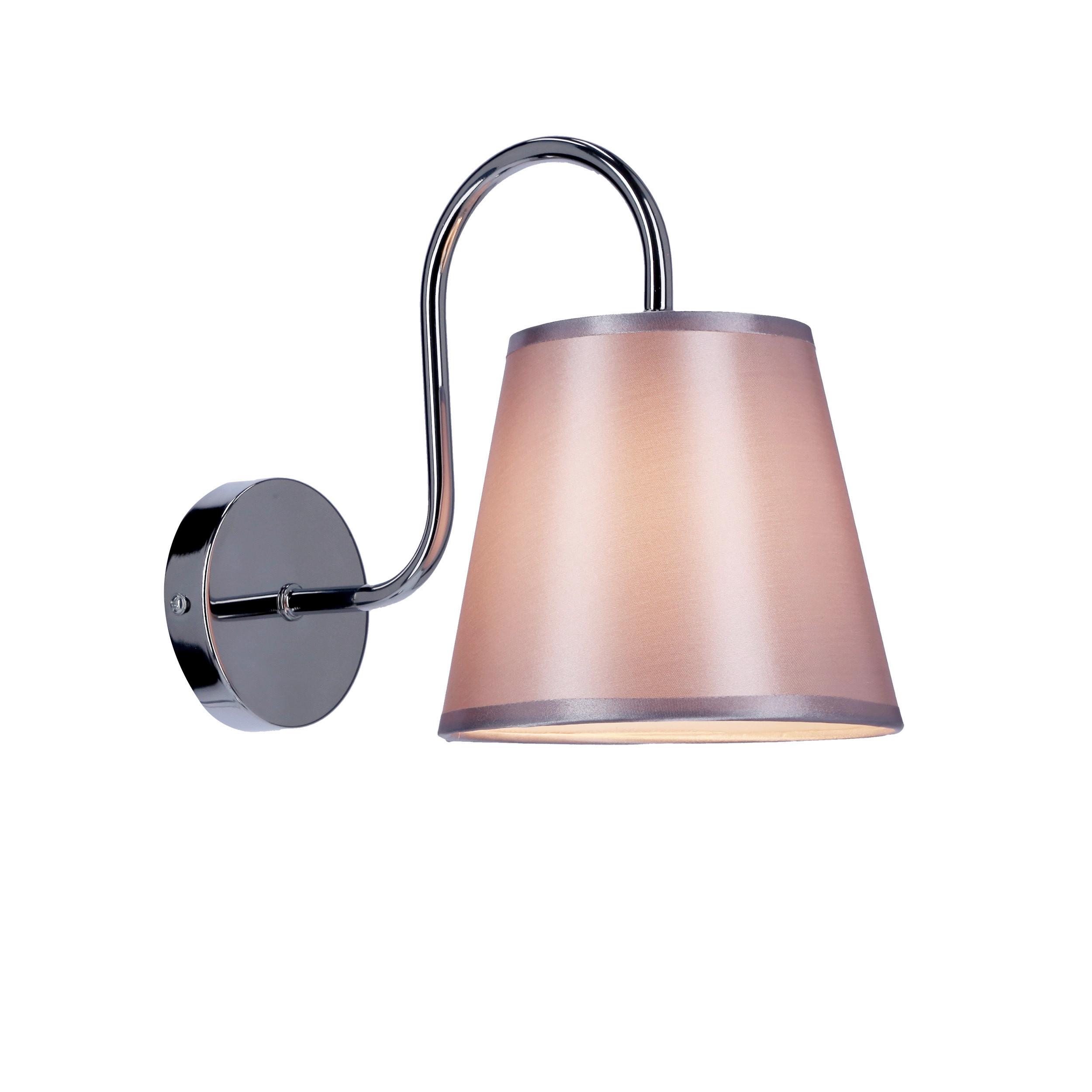 Zidna Svjetiljka Luk - boje kroma, Basics, metal/plastika (22/15/21cm)