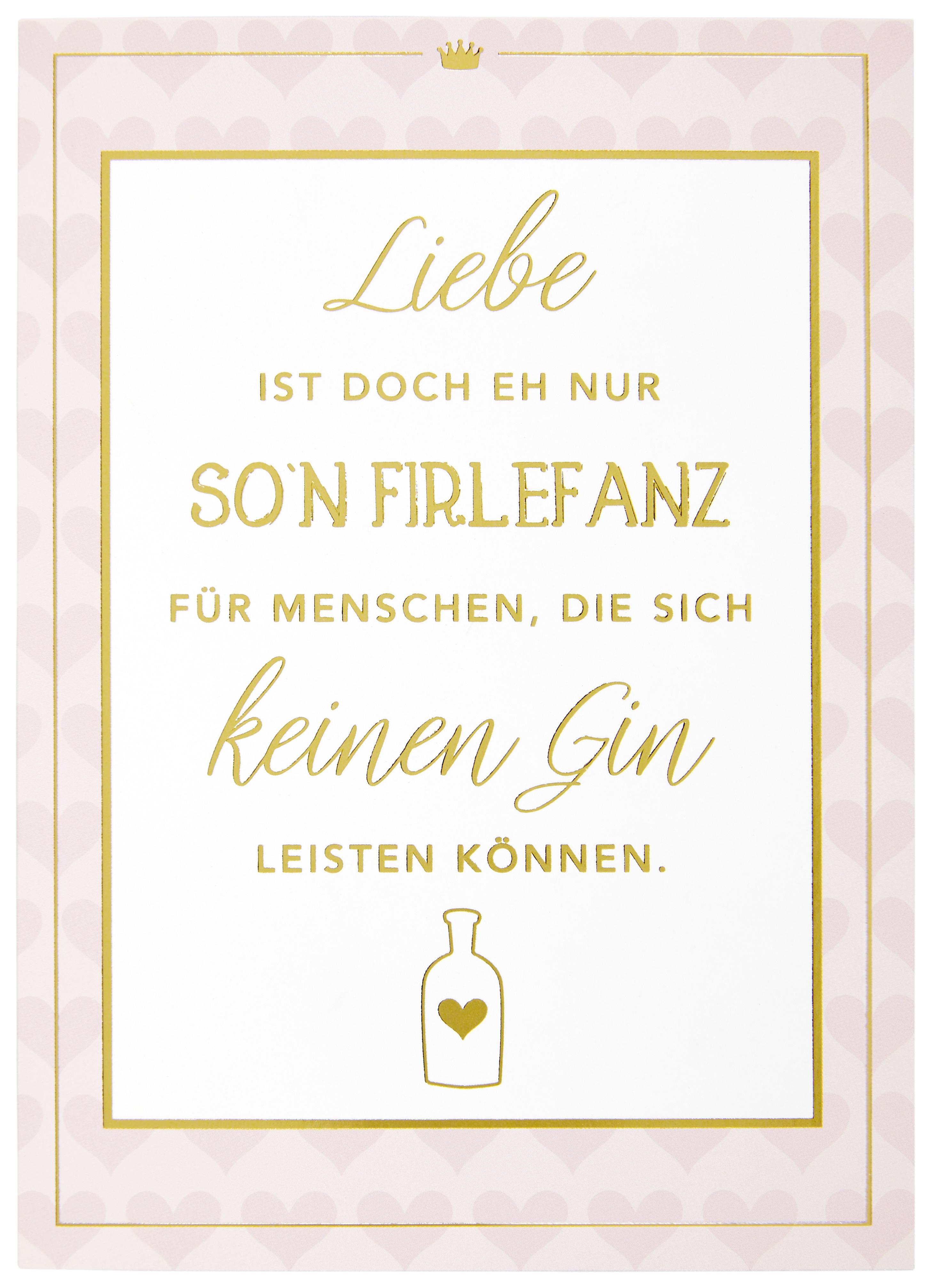 Postkarte Vollzeitprinzessin in Rosa - Goldfarben/Rosa, Papier (10,5/14,8cm) - Vollzeitprinzessin