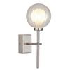 Badezimmer-Wandleuchte Ander Klar max. 10 Watt - Klar, KONVENTIONELL, Glas/Metall (10/14,1cm) - Globo