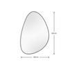 VÄGGSPEGEL IDA -SB- - svart, Modern, metall/glas (40/60cm) - Mömax