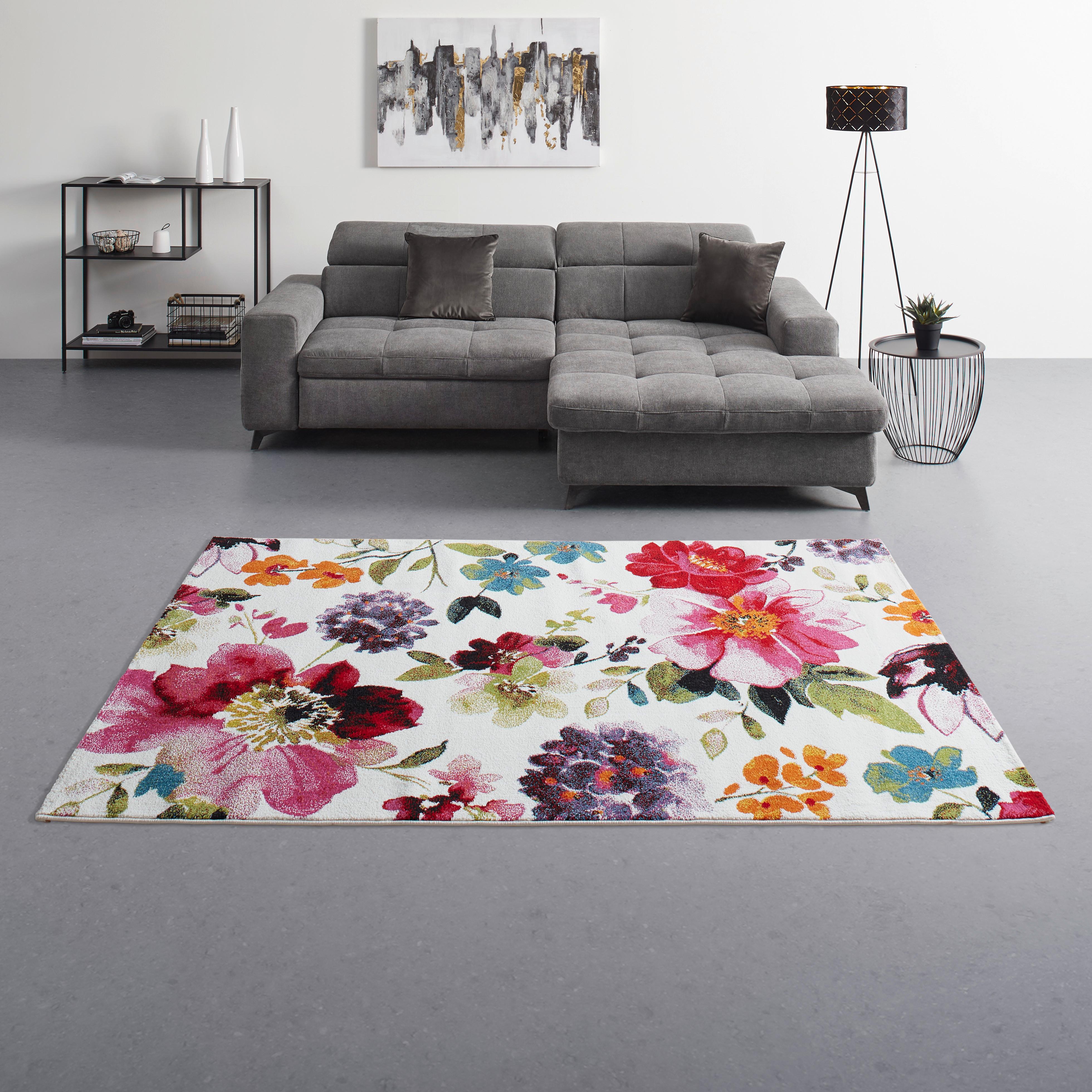 Webteppich Celine 1 Multicolor ca. 80x150cm - Multicolor, MODERN, Textil (80/150cm) - Mömax