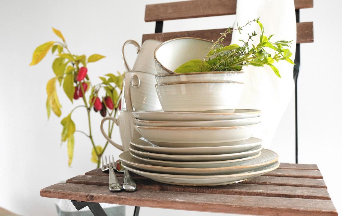 FRÜHSTÜCKSSET FRÜHSTÜCKSSET, 931818 - Beige, Basics, Keramik - Mäser