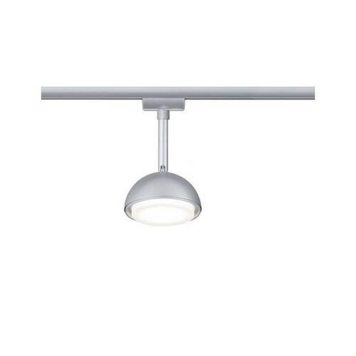Schienensystem-Strahler Spot Hemi in Chromfarben max. 5 W - Chromfarben, Basics, Kunststoff/Metall (10/17,0cm) - Paulmann