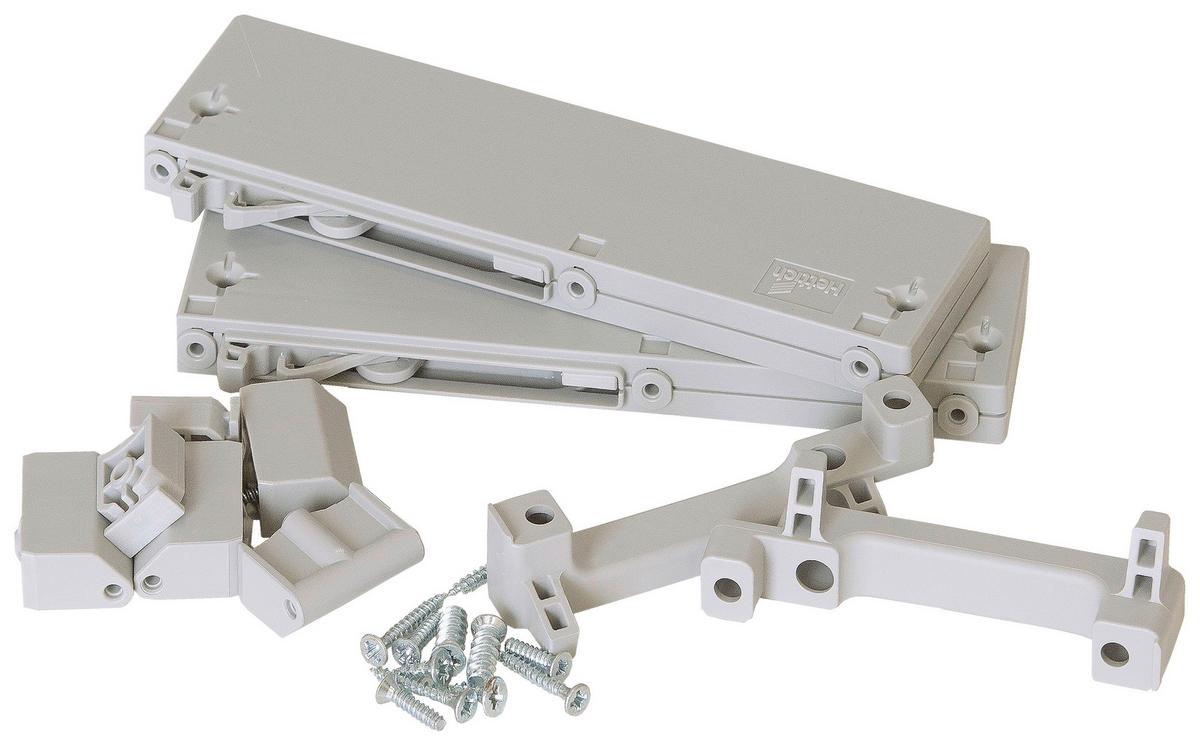 AMORTYZATOR DRZWI ZUBEHÖR - szary, tworzywo sztuczne/metal (17,5/6/1,5cm) - Carryhome