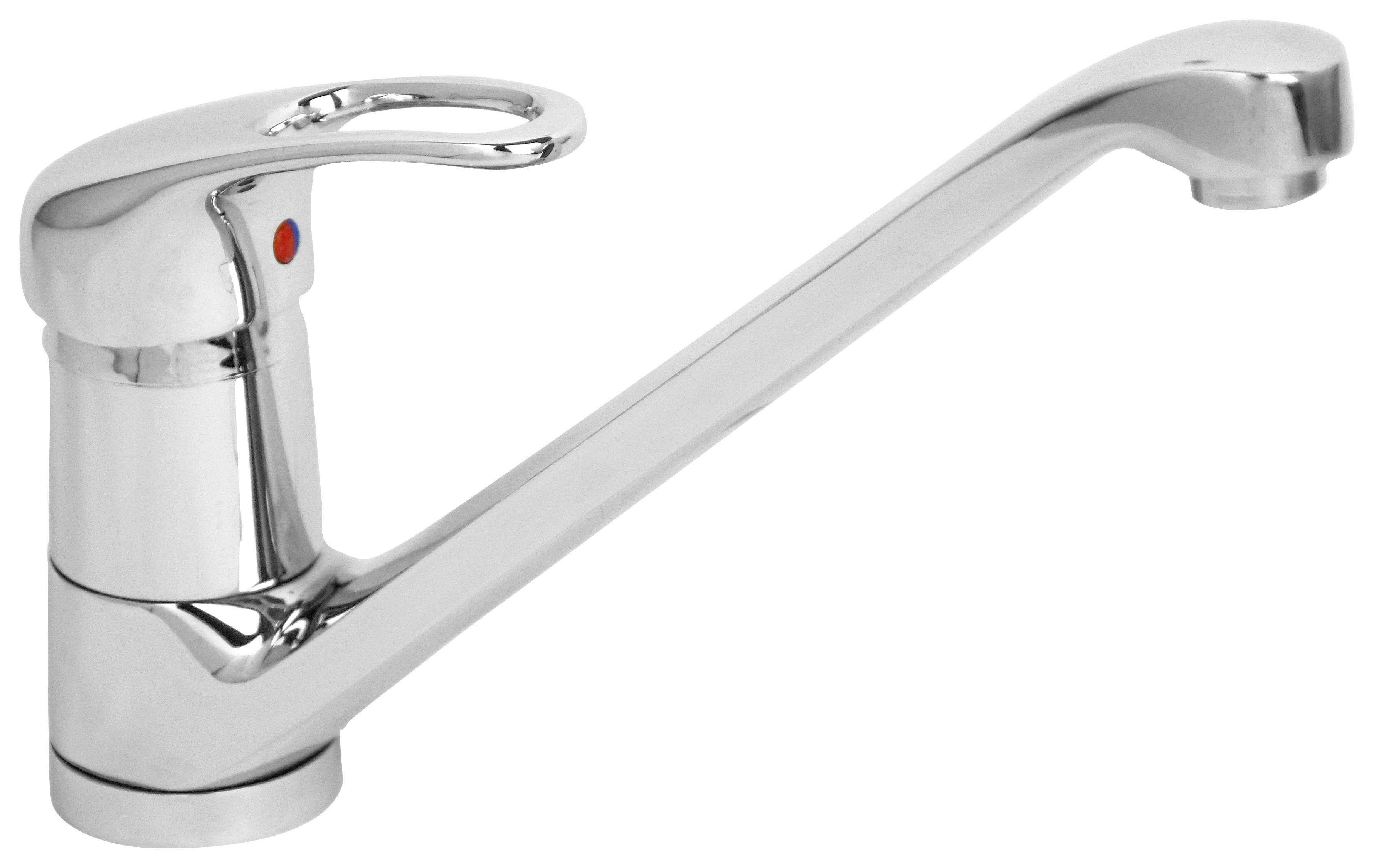 Mosogató Csaptelep Grande - króm, műanyag/fém (20cm)