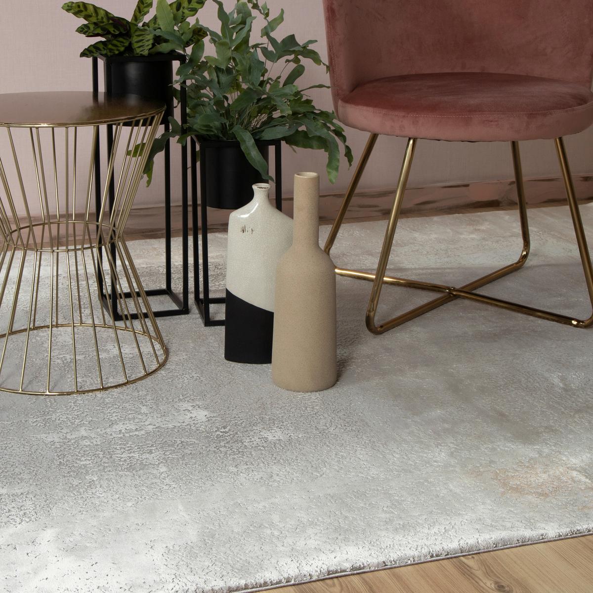 Webteppich My Jewel Of Obsession - Taupe, Konventionell, Textil (80/150cm)