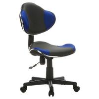 Jugenddrehstuhl Kiddy GTI 2 ca. 45x86-101x42 cm Blau,Grau - Blau/Grau, Basics, Kunststoff (45/86-101/42cm) - MID.YOU