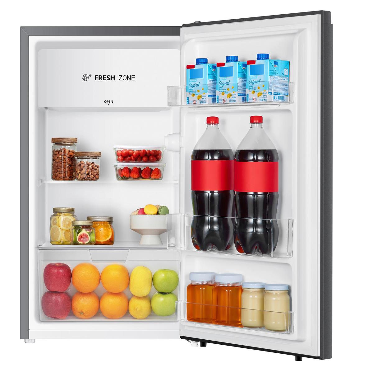 Kühlschrank KS93ESI - Silberfarben, Basics, Kunststoff (47,5/84/45cm) - PKM