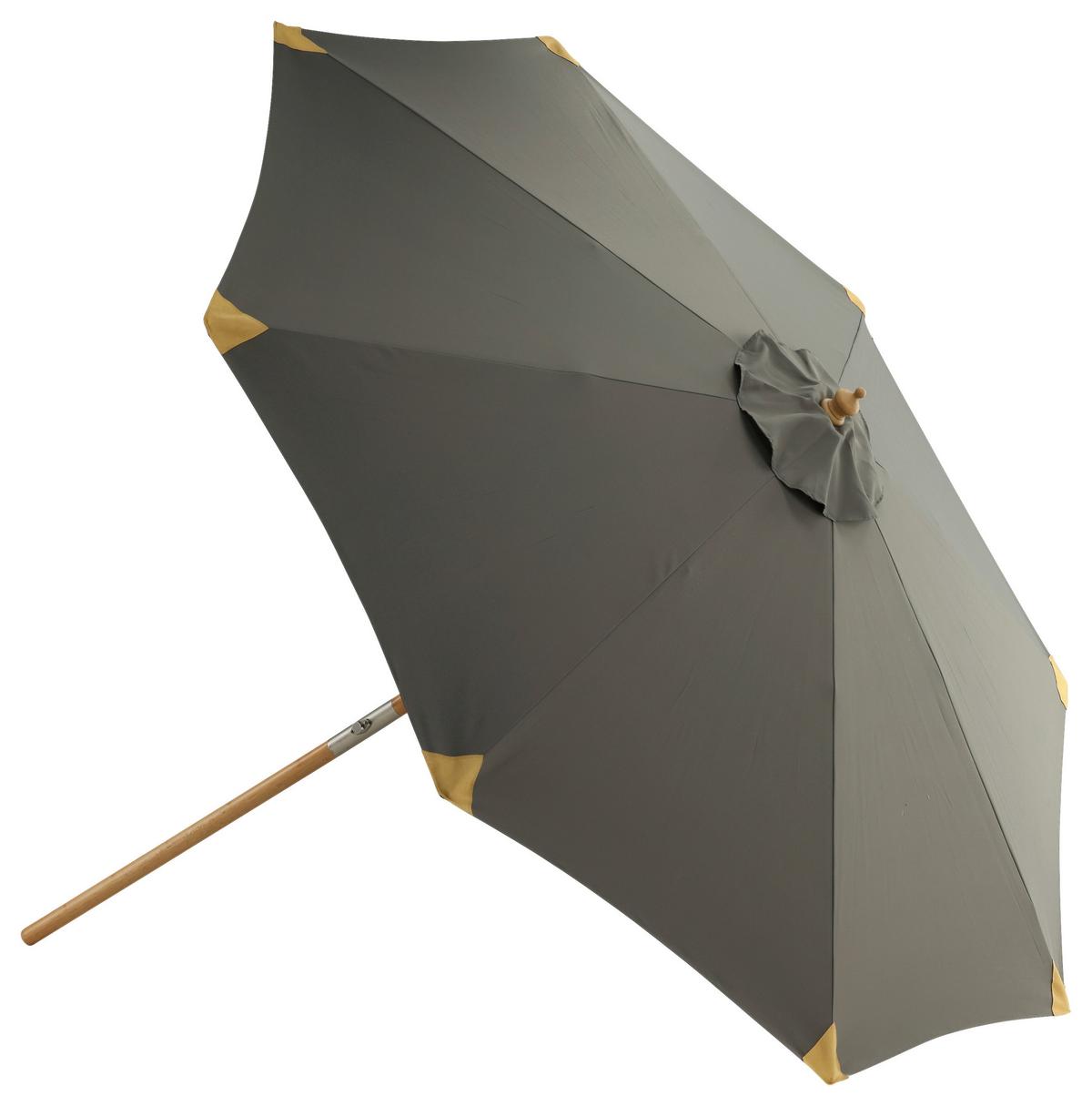 SONNENSCHIRM CEROX - Grau, KONVENTIONELL (270/250cm) - Gardenson