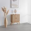 BYRÅ SKANDY - naturfärgad, Modern, trämaterial/trä (70/80/30cm) - Premium Living