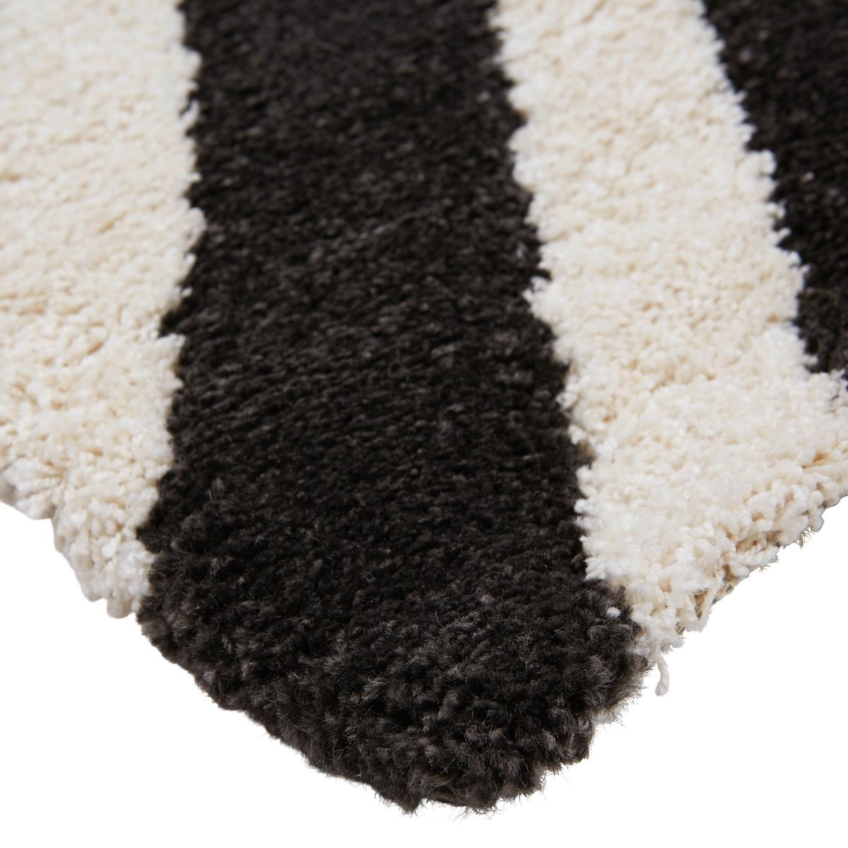Covor țesut Timon 1 - crem/negru, Modern, textil (80/150cm) - Modern Living
