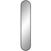 SPEGEL MONI SCHWARZ -SB- - svart, Modern, glas/plast (20/101/2,5cm) - Mömax