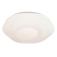 Plafonieră cu LED Ampi - alb, Konventionell, plastic/metal (48cm) - Mömax