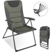Campingsessel Olivgrün/Schwarz - Schwarz/Olivgrün, Basics, Textil/Metall (60/104/70cm) - Modante