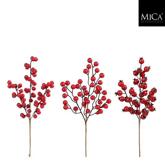Okrasna Veja 1173313 - rdeča, Basics (33cm) - Mömax