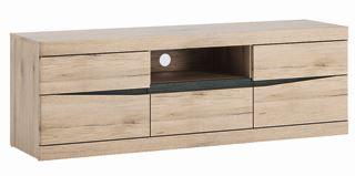 Element TV SUMMER - stejar San Remo, Modern, material pe bază de lemn (150/50/40cm) - Modern Living