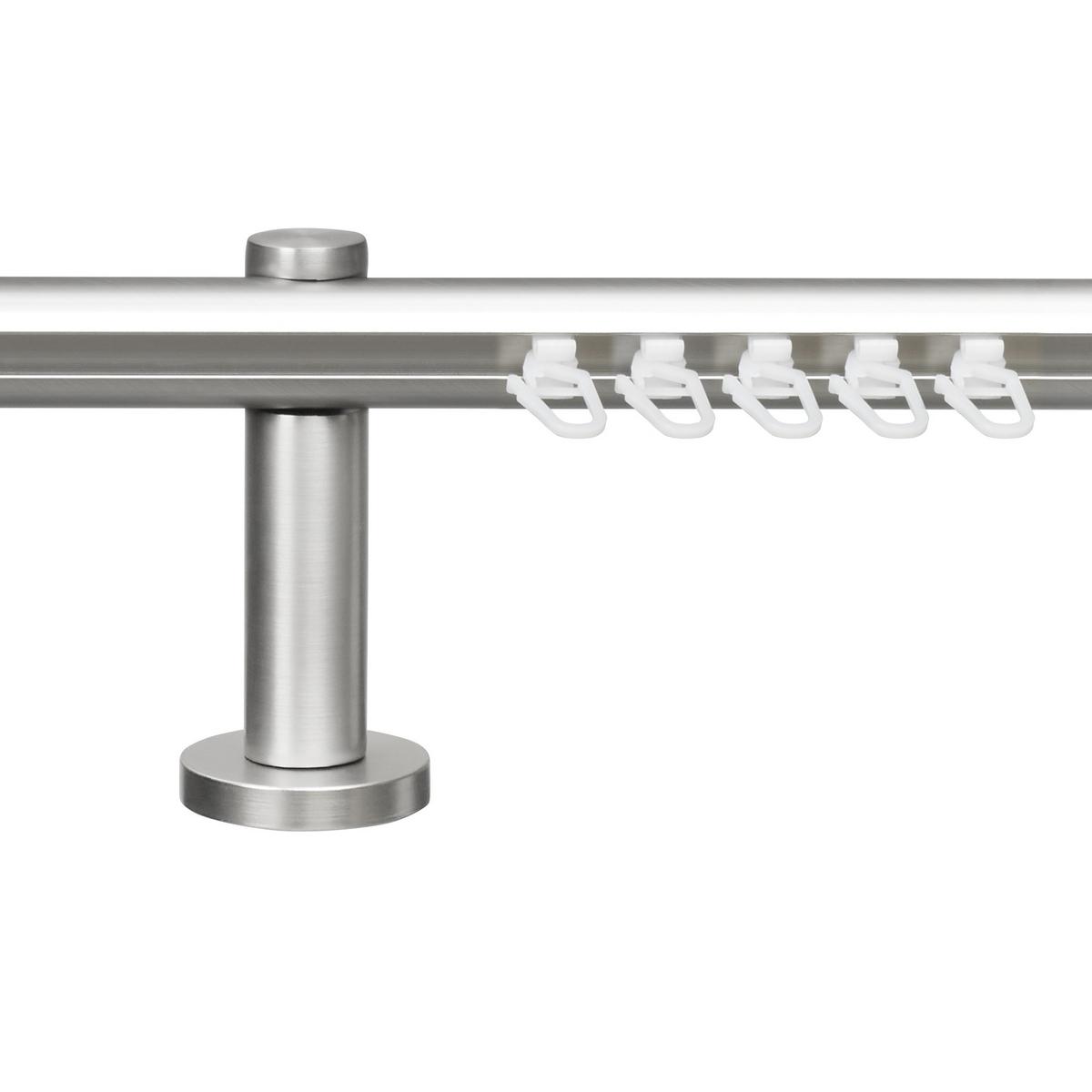 Set galerii perdele Innenlauf - culoare inox, metal (160cm) - Premium Living