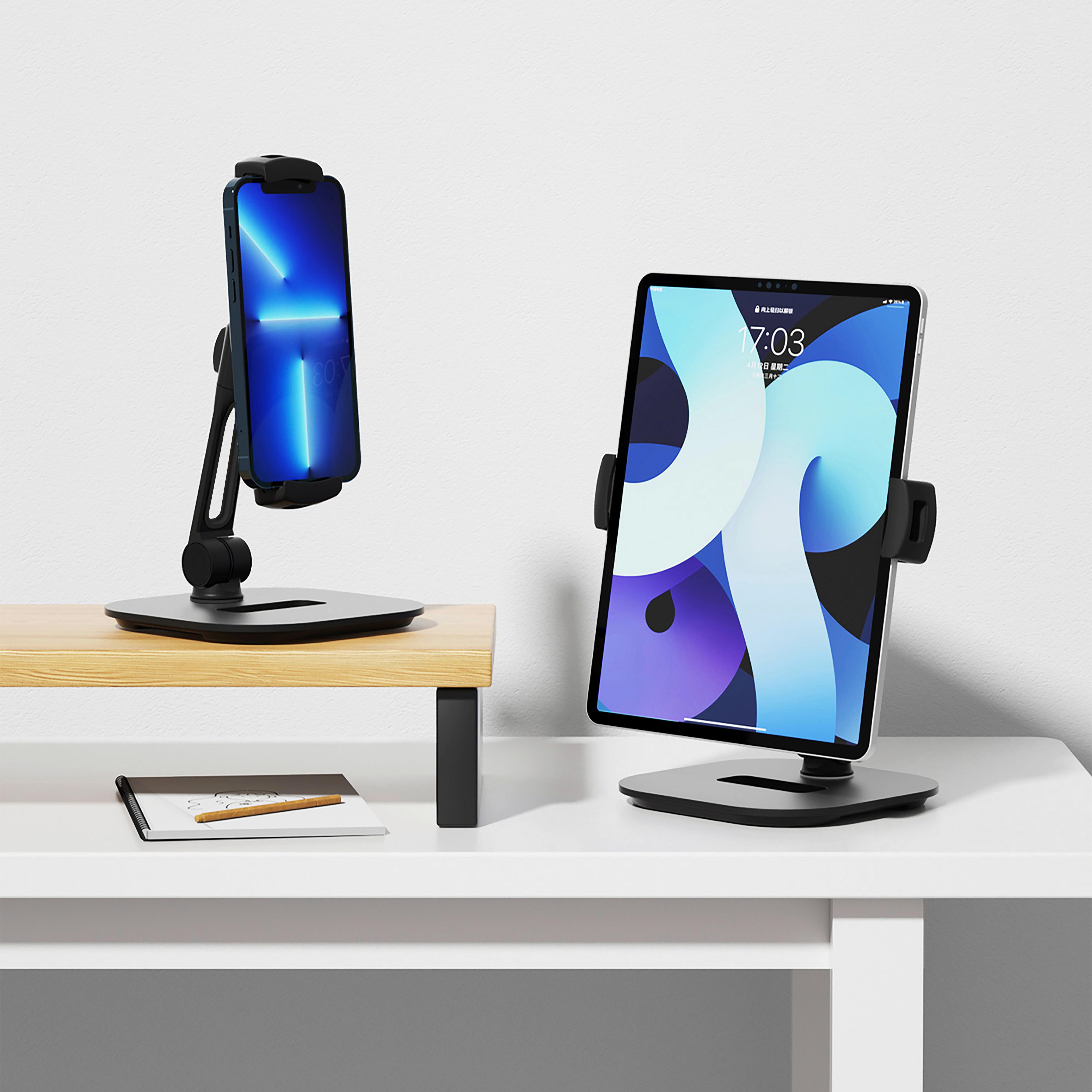 Držalo Za Mobitel Flexmobi Iv, Črna - črna, Moderno, kovina/umetna masa (15/19cm) - MID.YOU