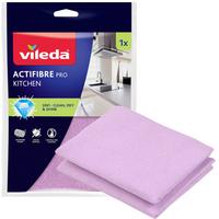 Mikroszálas Kendő Actifibre Pro Kitchen 1x - lila, Basics, műanyag (25/18/0,6cm) - Vileda