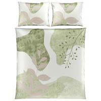 Posteljnina Ice Burg - zelena, tekstil (200/200cm) - Modern Living