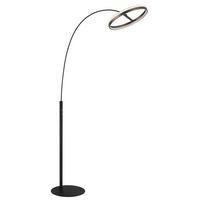 LED-STEHLEUCHTE 67179S DELLA - Klar/Weiss, Design, Kunststoff/Metall (92,5/39,5/190,4cm) - Globo