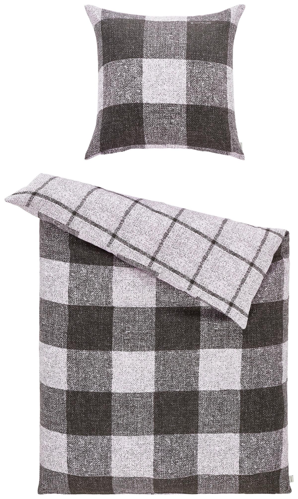 POŚCIEL DWUSTRONNA 67691/844/004 - szary, Konventionell, tkanina (155/220cm) - Tom Tailor