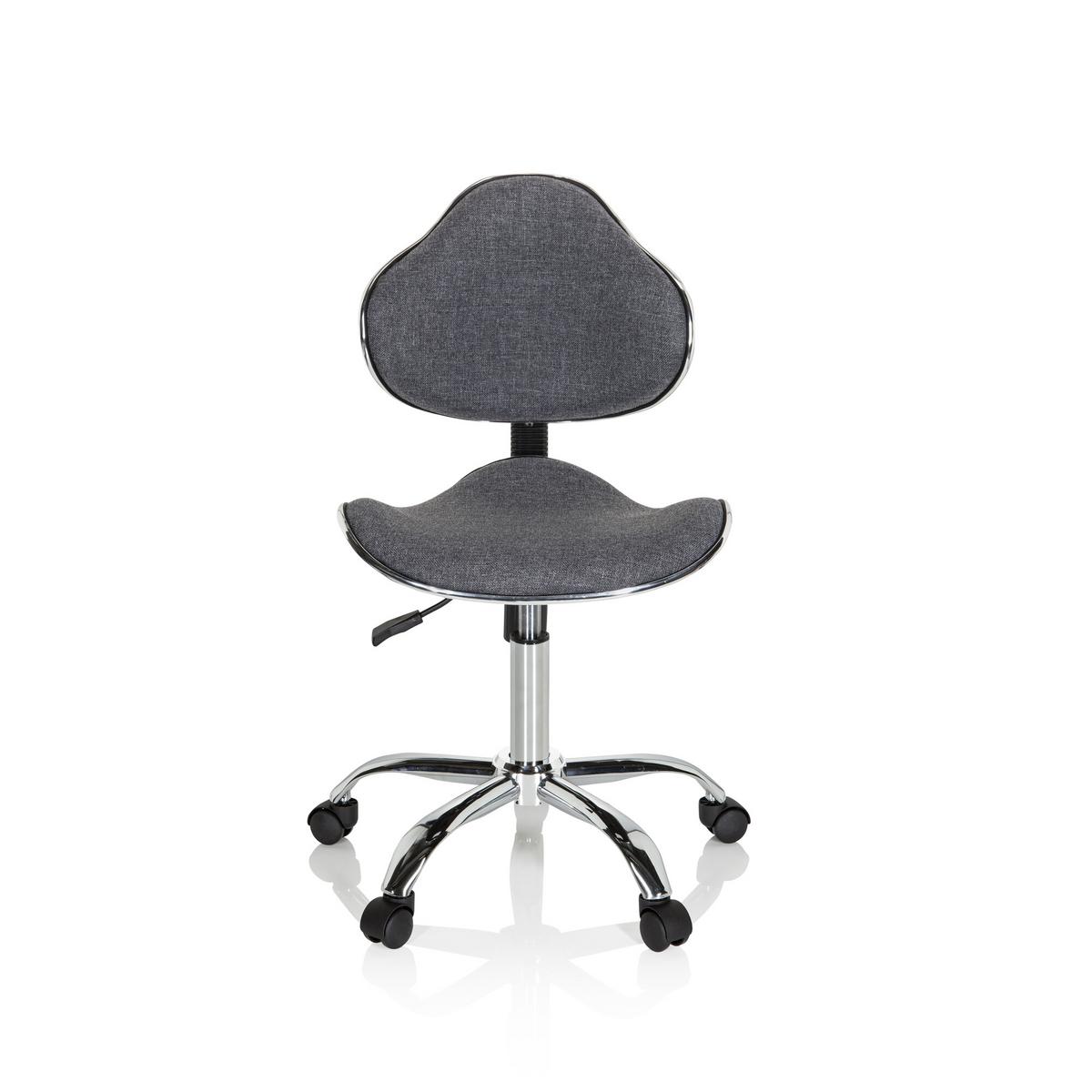 Mladinski Vrtljivi Stol Kiddy Gti 3, Siva - siva, Basics, umetna masa (47/87-98/49cm) - MID.YOU