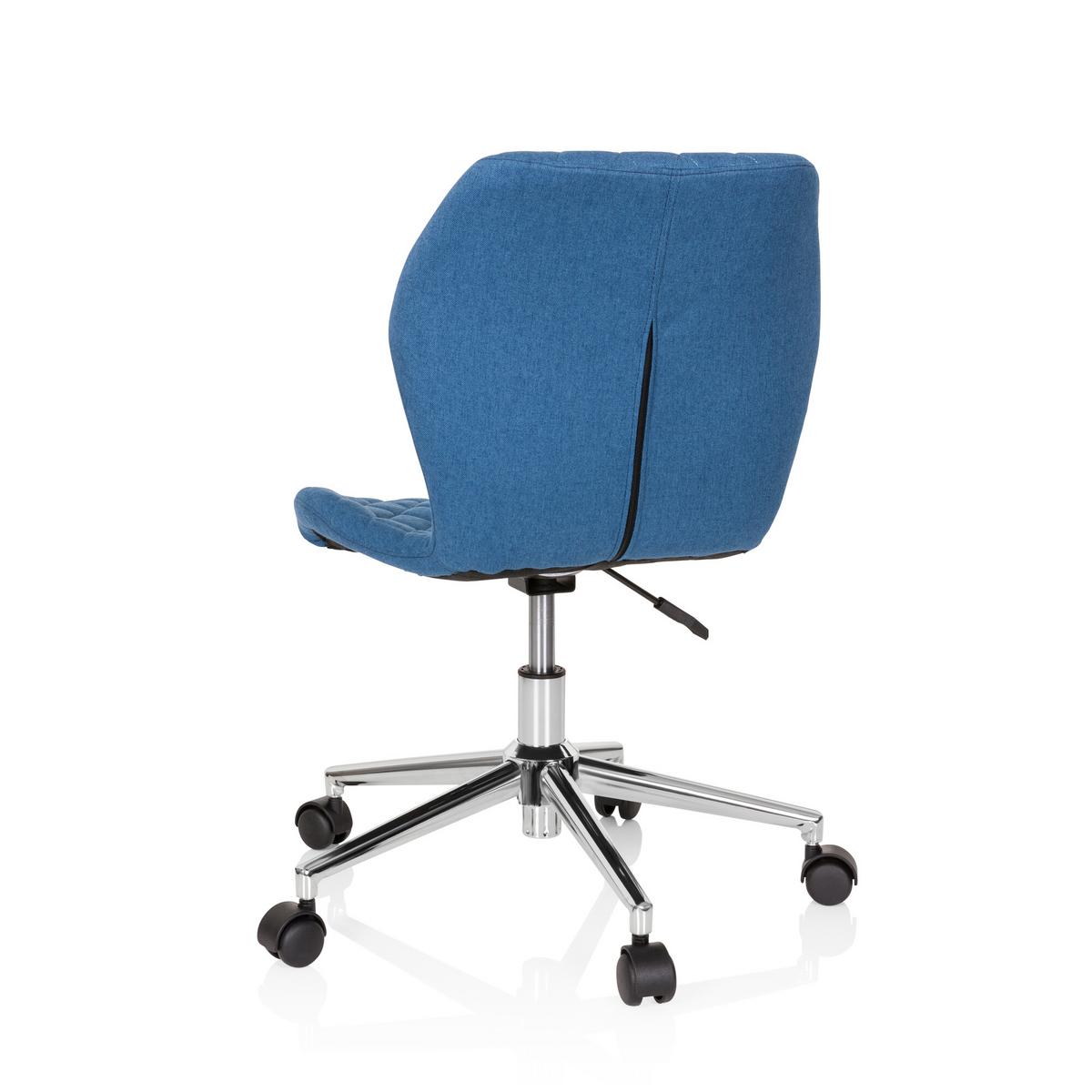 Mladinski Vrtljivi Stol Joy Ii, Modra - modra, Basics, umetna masa/tekstil (47/73-83/43cm) - MID.YOU