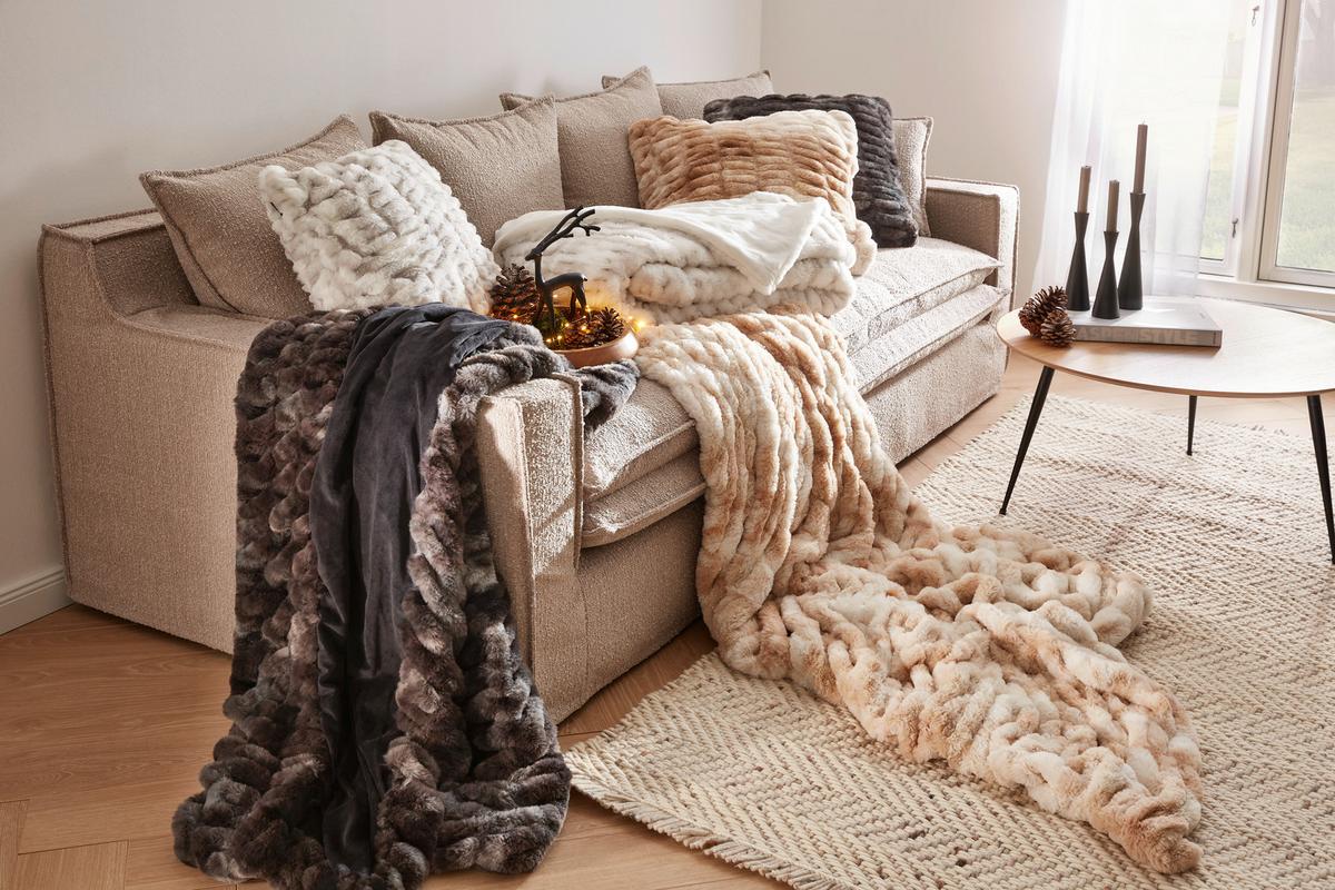 KOC FUTRZANY BENGAL - kolor srebrny, Basics, tkanina (150/200cm) - Novel