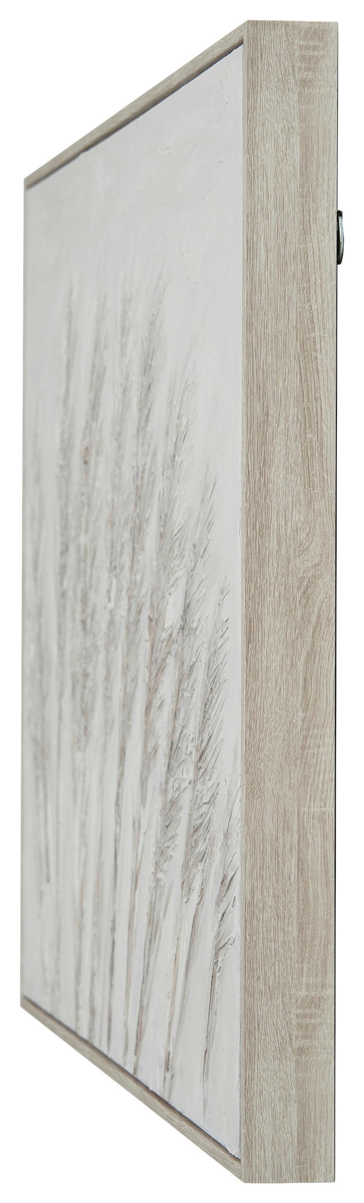 Slika Sa Ramom 62x72cm Diya - sivi hrast/višebojna, Moderno, metal/tekstil (62,4/82,4/5,1cm) - Mömax