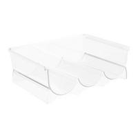 Etajeră pentru sticle Fridge - transparent, Konventionell, plastic (29,5/20/10cm) - Mömax