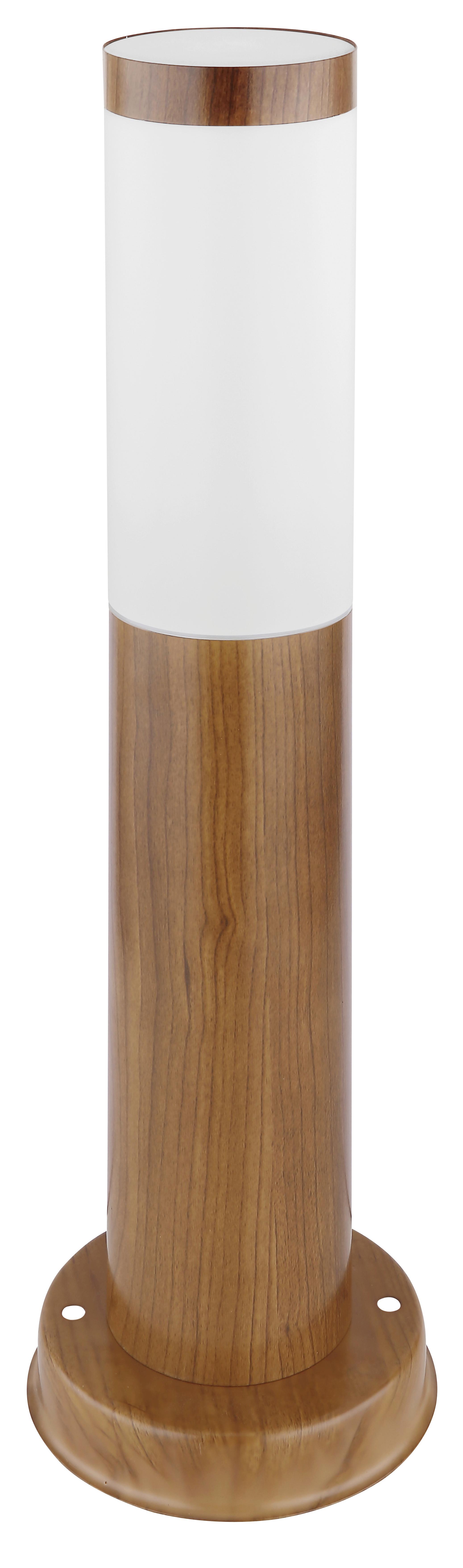 Außenleuchte Boston in Braun max. 60 Watt - Opal/Braun, Basics, Kunststoff/Metall (12,7/45cm) - Globo
