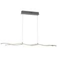 Hängeleuchte Wave Line, max. 2x10 Watt - Chromfarben, KONVENTIONELL, Kunststoff/Metall (100/120/8cm) Hängeleuchte Wave Line, max. 2x10 Watt - Chromfarben, KONVENTIONELL, Kunststoff/Metall (100/120/8cm)