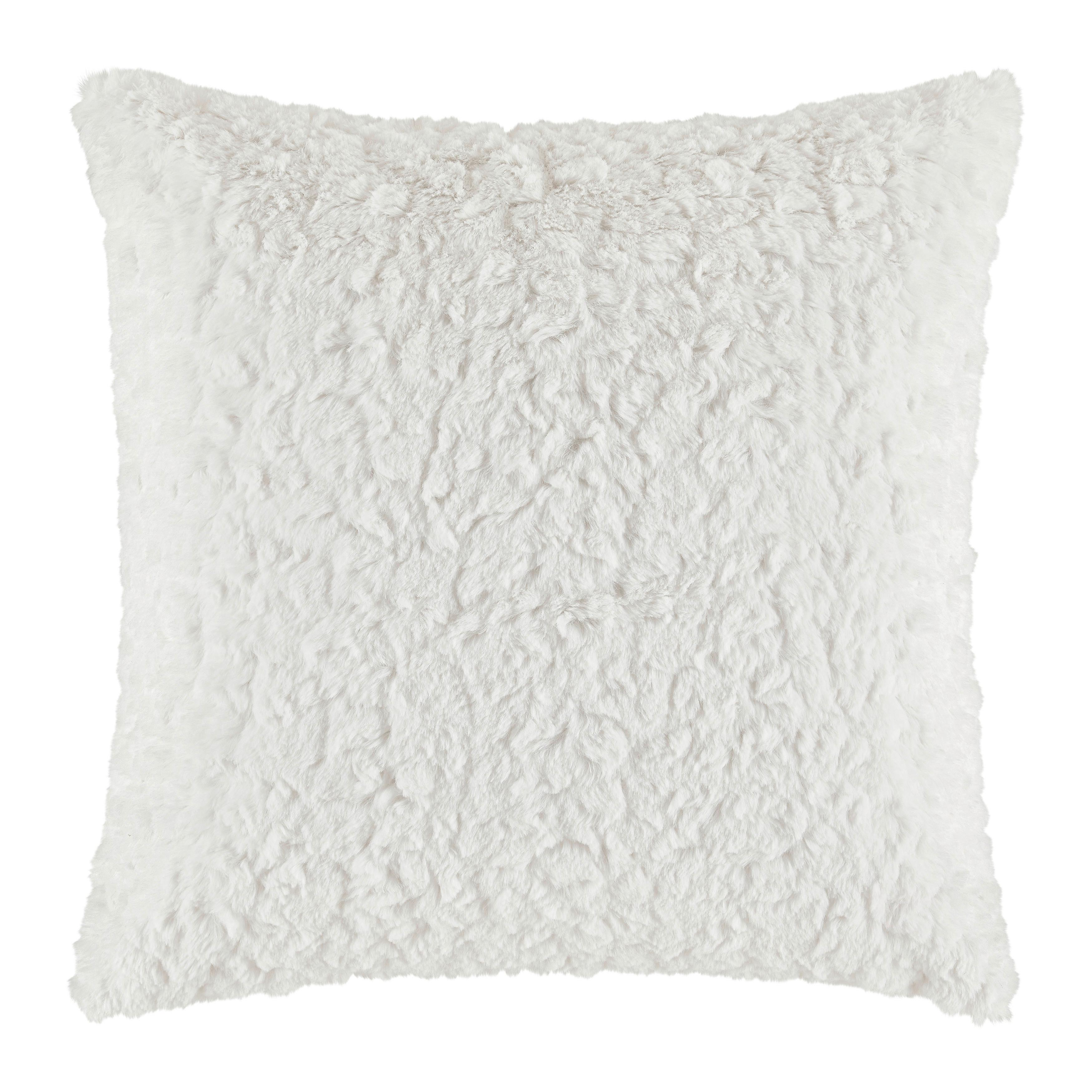 Fellkissen Rabbit Brushed Offwhite - Weiss (45/45cm) - Modern Living