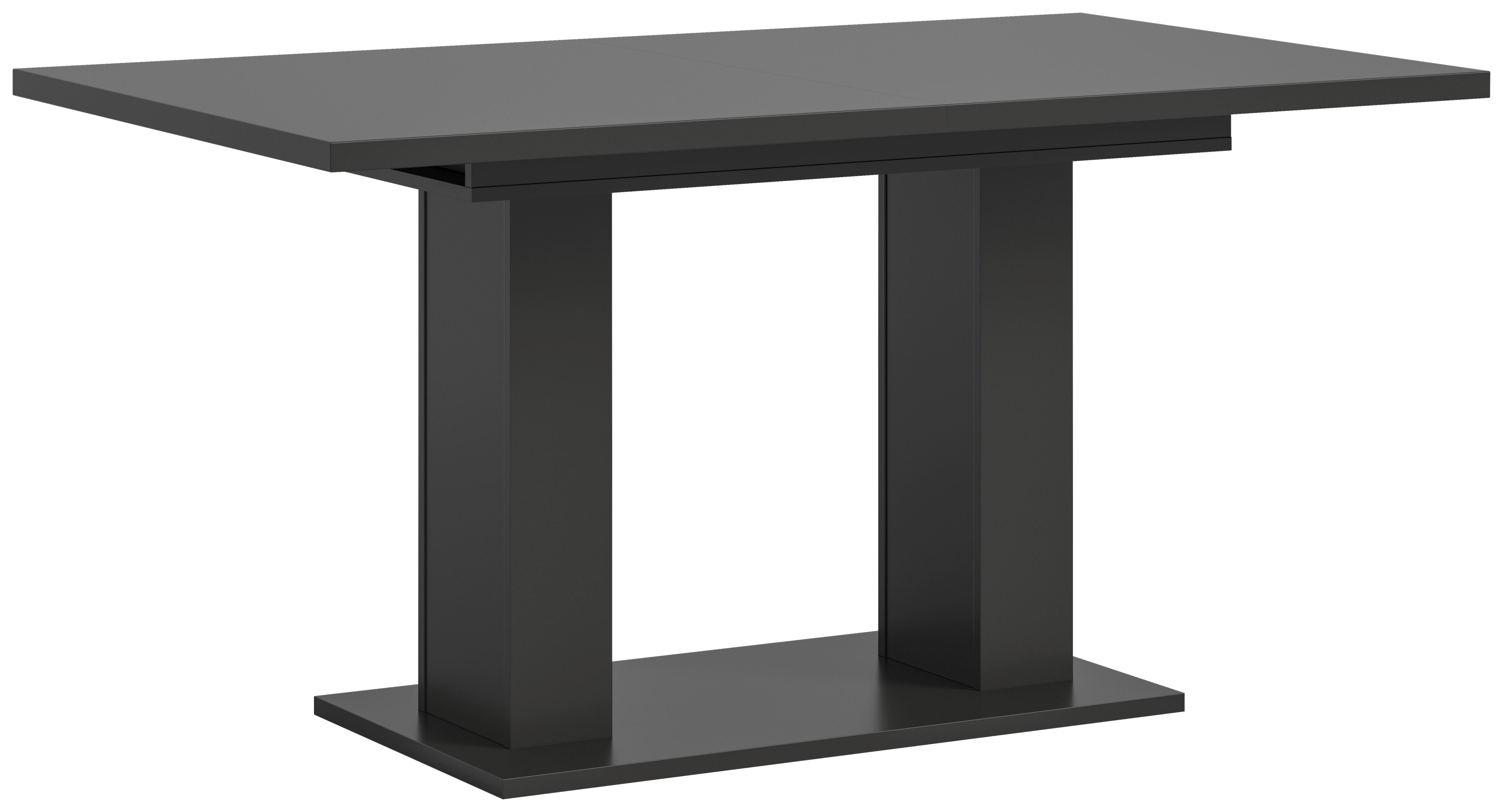 Ausziehtisch Marlon ca. 150x190 cm Grau/Eiche - Grau, KONVENTIONELL, Holzwerkstoff (150-190/90/76cm)