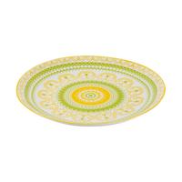 Desszertes Tányér Maja - sárga/zöld, Lifestyle, kerámia (20/2,3cm) - Mömax