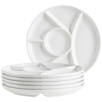 Tellerset 935484 - Weiss, Trend, Keramik (22cm) - Mäser