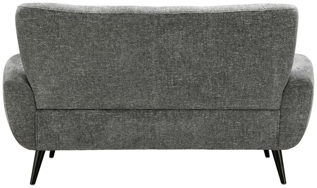 Dvosed Prag, Temno Siva - temno siva/črna, Basics, kovina/tekstil (165/89/91cm) - P & B
