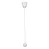 LAMPSOCKEL LORI - vit, Klassisk, plast (7/7/140cm) - Mömax