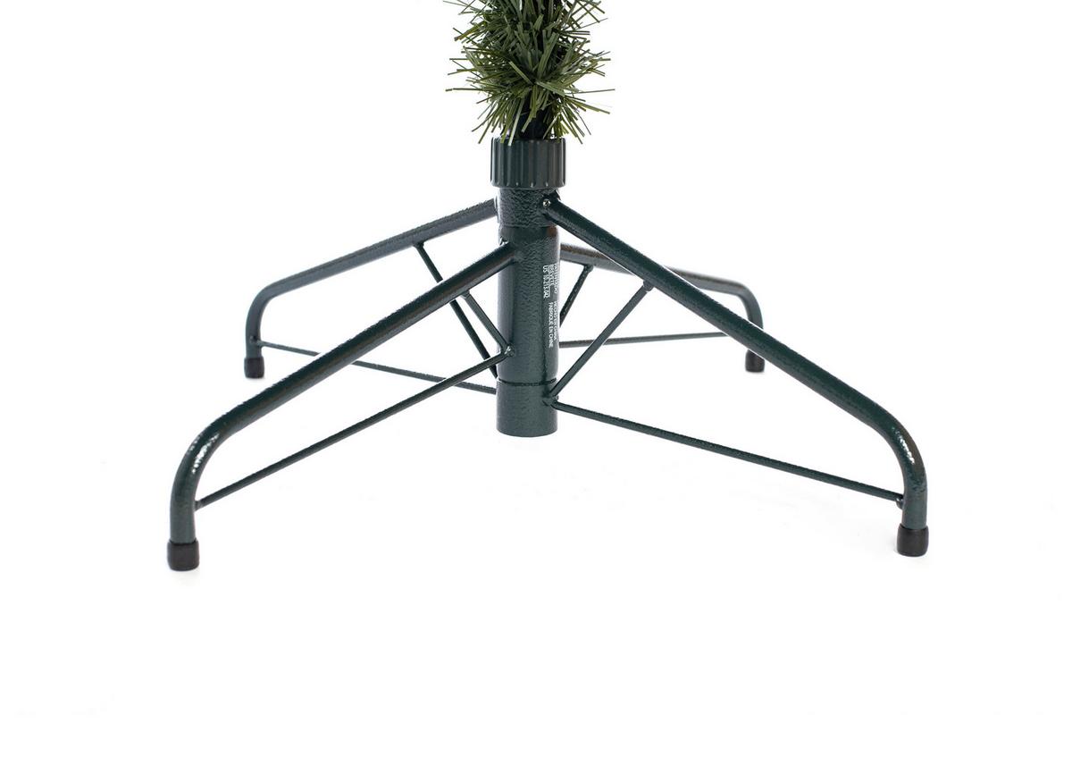 Weihnachtsbaum Evergreen Oxford Waldgrün H: ca. 210cm - Waldgrün, Basics, Kunststoff/Metall (124/210cm)